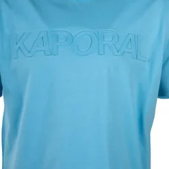 KAPORAL Tee shirt uni en coton ulric Homme BLEU Clearance