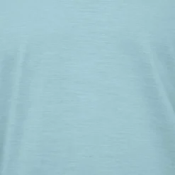 BLAGGIO Tee shirt uni manu-b col v avec boutons Homme BLEU Online