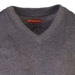 REDSKINS Teeshirt col v alfred Homme GRIS FONCE Discount