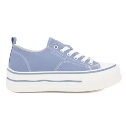 BURTON OF LONDON Tennis toile evana t 37-41 Femme BLEU Sale