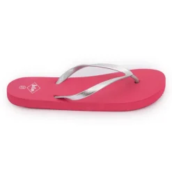 LEE COOPER Tong metalisée argent rosita Femme ROSE