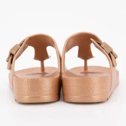 SCHOLL Tongs en plastique bahia flip flop camel Femme CUIVRE Best