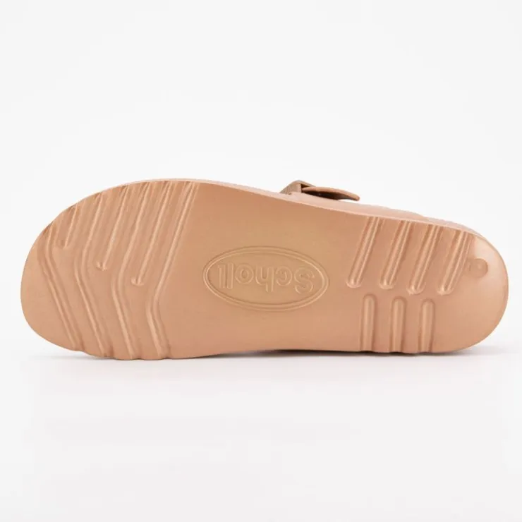 SCHOLL Tongs en plastique bahia flip flop camel Femme CUIVRE Best