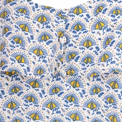 DEELUXE 74 Top à bretelles volant imprimé Femme BLANC Best