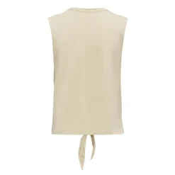 ONLY Top court imprimé tropical avec noeud Femme BEIGE Outlet