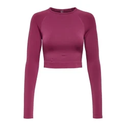 ONLY PLAY Top de sport manches longues Jiji Femme BORDEAUX Outlet