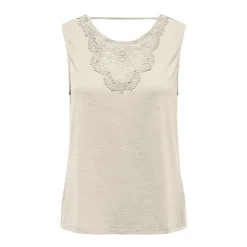 JDY Top sans manches à dentelle Femme BLANC ECRU Online