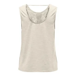 JDY Top sans manches à dentelle Femme BLANC ECRU Online