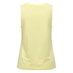 JDY Top sans manches fleurs en relief jaune Femme JAUNE CLAIR Online