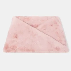 GERARD PASQUIER Tour de cou fausse fourrure forme trapèze Femme ROSE Best