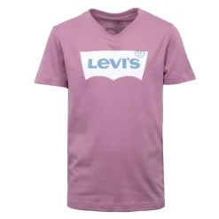 LEVI'S T-shirt regular en coton avec logo Enfant VIOLET CLAIR Sale