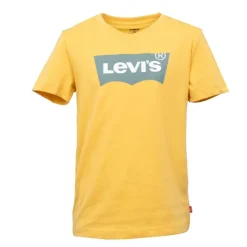LEVI'S T-shirt regular en coton avec logo Enfant JAUNE Online