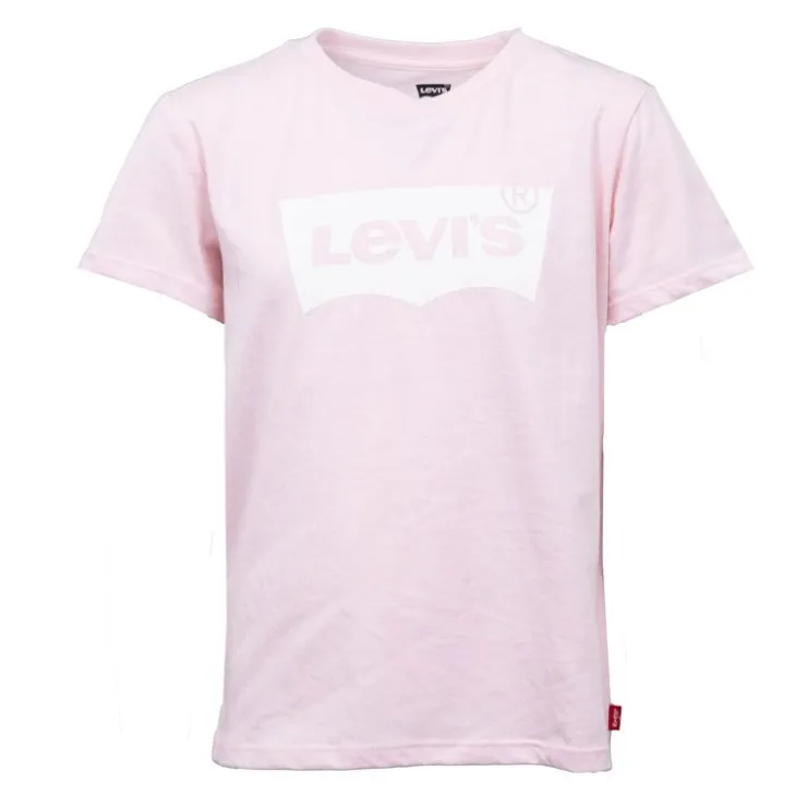 LEVI'S T-shirt regular en coton avec logo Enfant ROSE CLAIR New