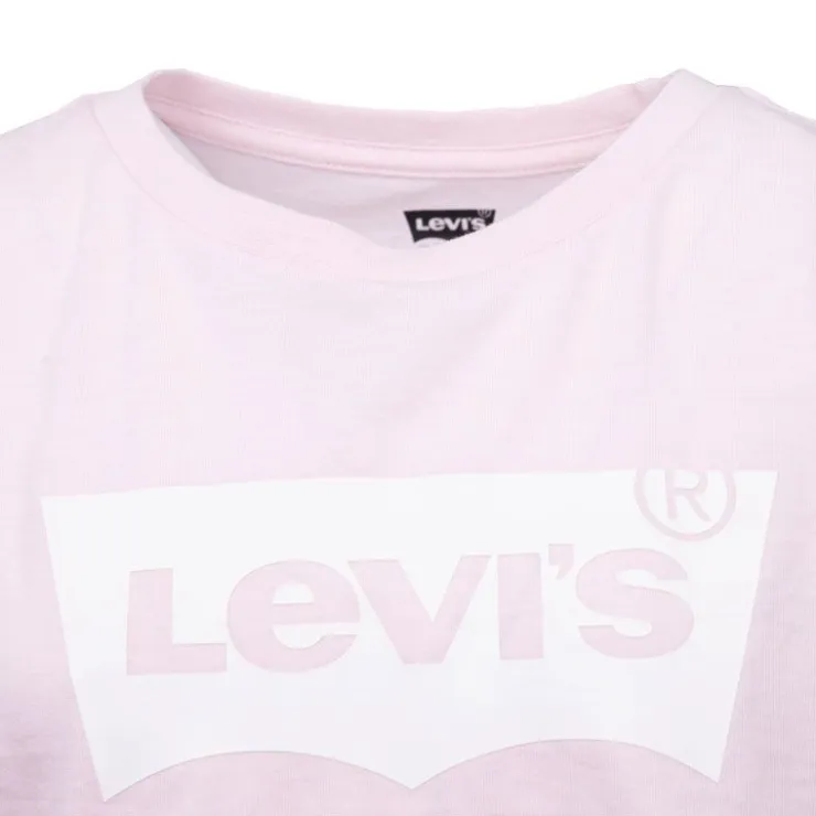 LEVI'S T-shirt regular en coton avec logo Enfant ROSE CLAIR New