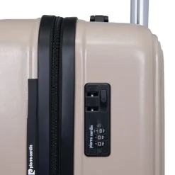 PIERRE CARDIN Valise cabine gris galina Mixte BEIGE New