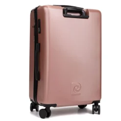 PIERRE CARDIN Valise moyenne logo incrusté jupiter Mixte ROSE Hot
