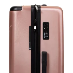 PIERRE CARDIN Valise moyenne logo incrusté jupiter Mixte ROSE Hot