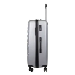 PIERRE CARDIN Valise moyenne rigide 4 roues compartiments galina Mixte GRIS