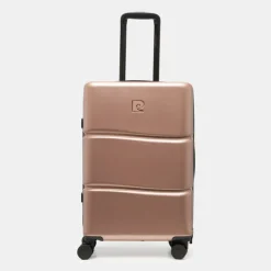 PIERRE CARDIN Valise moyenne rigide 4 roues compartiments ROSE CLAIR Online