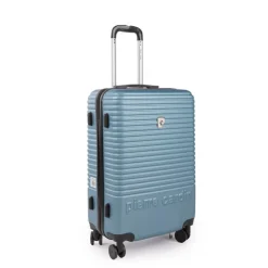 PIERRE CARDIN Valise moyenne rigide Perle BLEU Clearance