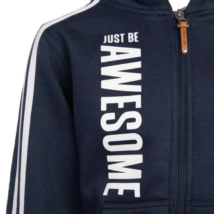 LEE COOPER Veste à capuche Enfant BLEU FONCE New