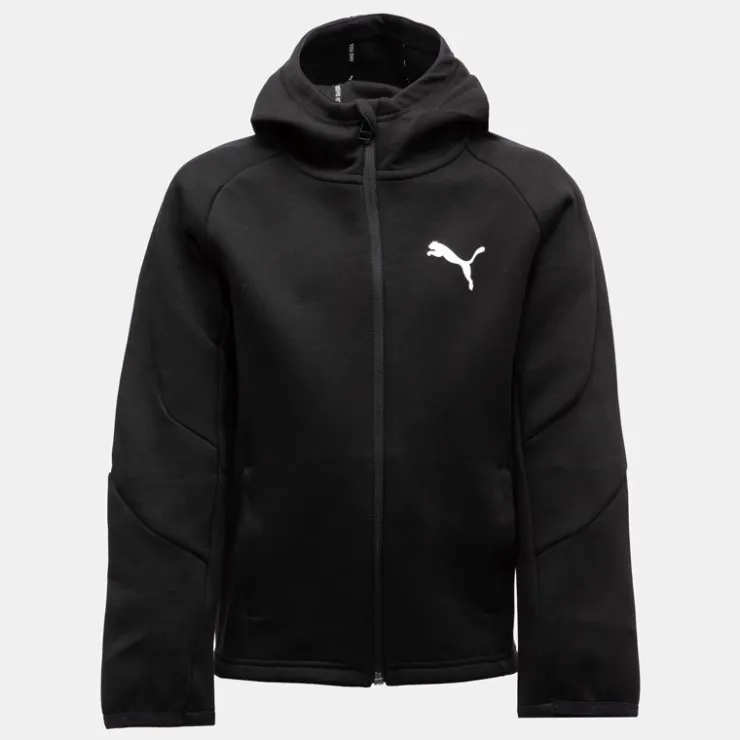 PUMA Veste a capuche evostripe Enfant NOIR