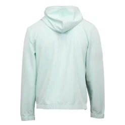 HELVETICA Veste avec capuche coupe vent Traveler Homme TURQUOISE New