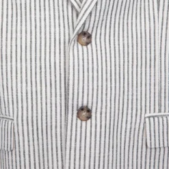 IMPERIAL Veste blanc cassé à rayures bleues Homme BLANC ECRU New