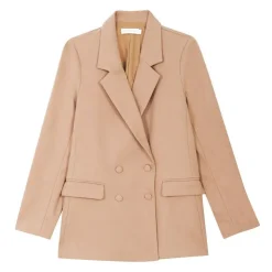LA PETITE ETOILE Veste blazer eliza noisette Femme BEIGE Discount