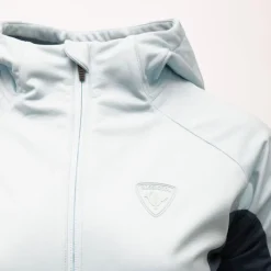 ROSSIGNOL Veste bleu ciel softshell avec capuche manches contrastées femme Femme BLEU CLAIR Online