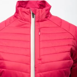 ROSSIGNOL Veste col cheminée avec zip softshell matelassée femme Femme ROUGE Sale