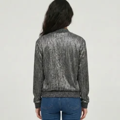 LES TROPEZIENNES PAR M.BELARBI Veste cornaline Femme ARGENT Outlet