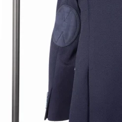 BILL TORNADE Veste de costume avec coudière Homme BLEU PETROLE New