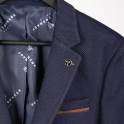 BILL TORNADE Veste de costume avec coudière Homme BLEU FONCE