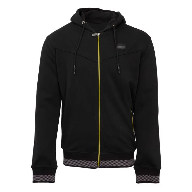 CERRUTI Veste de jogging fermeture éclair borgio avec motifs Homme NOIR Outlet