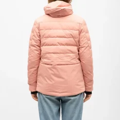 ROSSIGNOL Veste de ski à capuche resort grandes poches col montant Femme ROSE New