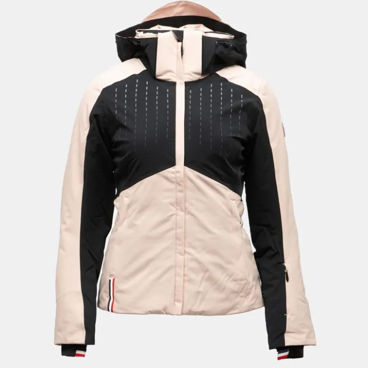 ROSSIGNOL Veste de ski courte à capuche Femme ROSE CLAIR