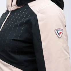 ROSSIGNOL Veste de ski courte à capuche Femme ROSE CLAIR