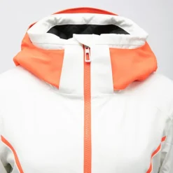 ROSSIGNOL Veste de ski resort avec capuche logo colorée Femme BLANC Best
