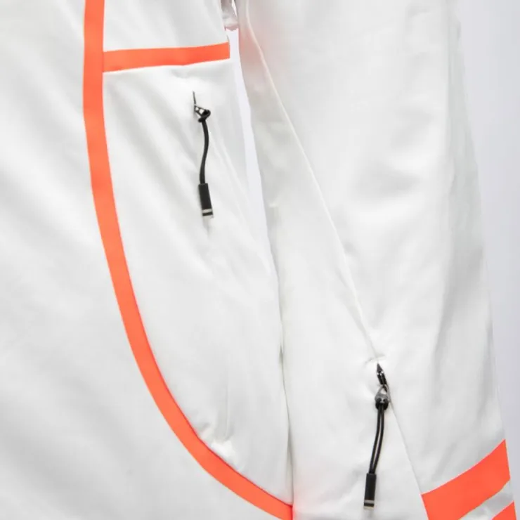 ROSSIGNOL Veste de ski resort avec capuche logo colorée Femme BLANC Best