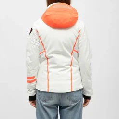 ROSSIGNOL Veste de ski resort avec capuche logo colorée Femme BLANC Best