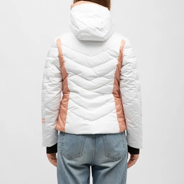 ROSSIGNOL Veste de ski resort matelassée à capuche Femme BLANC Online
