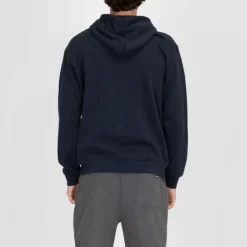 BILL TORNADE Veste de sport cavalier coton avec capuche Homme BLEU FONCE