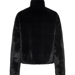 ONLY Veste fausse fourrure Vida col montant Femme NOIR