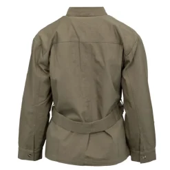 LA PETITE ETOILE Veste légère coton Valory à boutons Femme KAKI Sale