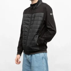 DEELUXE 74 Veste majorson col montant avec effet matelassé Homme NOIR Best