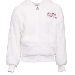 CXL BY CHRISTIAN LACROIX Veste polaire douce capuche avec oreilles roses Fille BLANC Online