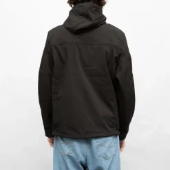 DEELUXE 74 Veste regular baryo à capuche Homme NOIR Online