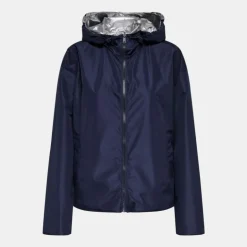 ONLY Veste reversible à capuche avec zip Femme BLEU FONCE Online
