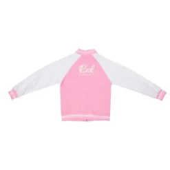 CXL BY CHRISTIAN LACROIX Veste teddy bi color à rayures Enfant ROSE CLAIR Clearance